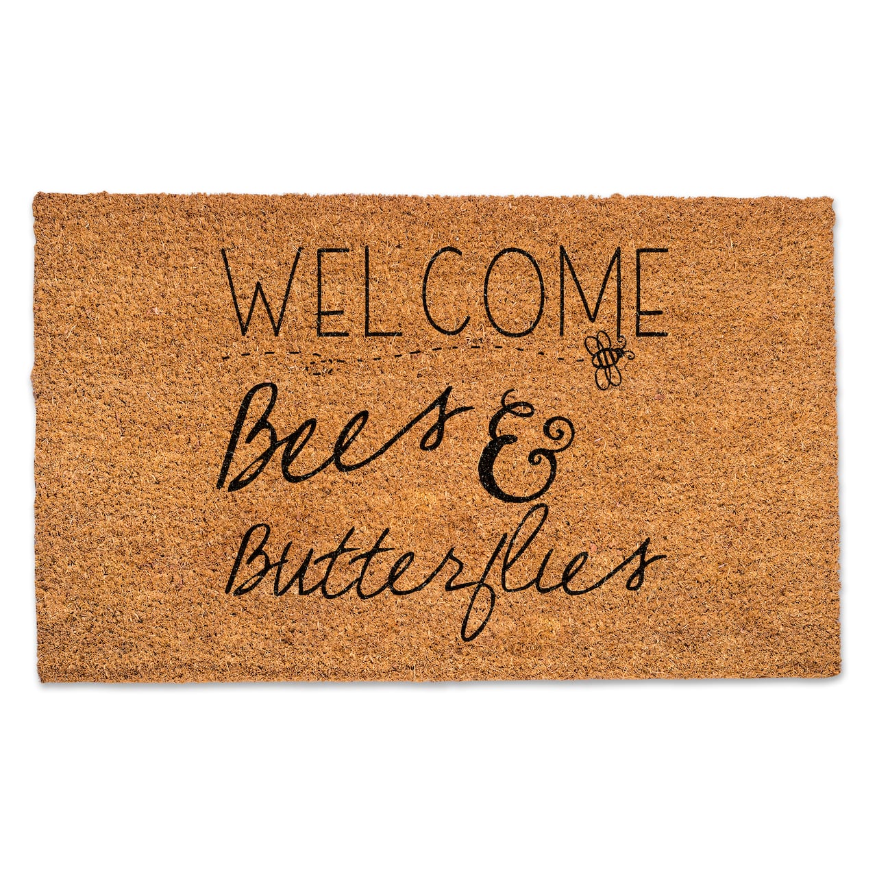 Bees &#x26; Butterflies Welcome Doormat